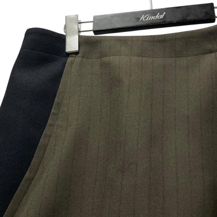 sacai 【値下げ】sacai 24AW Wool Melton Skirt ウールスカート 24 