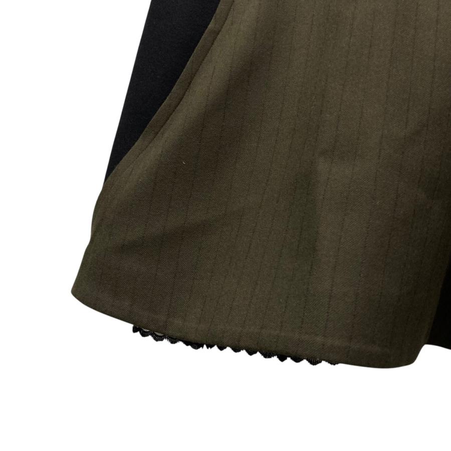 sacai 【値下げ】sacai 24AW Wool Melton Skirt ウールスカート 24 
