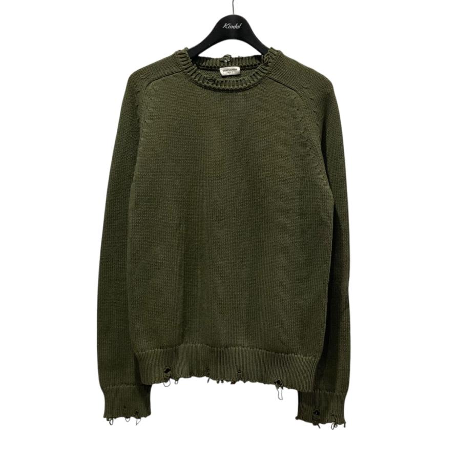 サンローランパリ Saint Laurent Paris デストロイ加工クラッシュ  