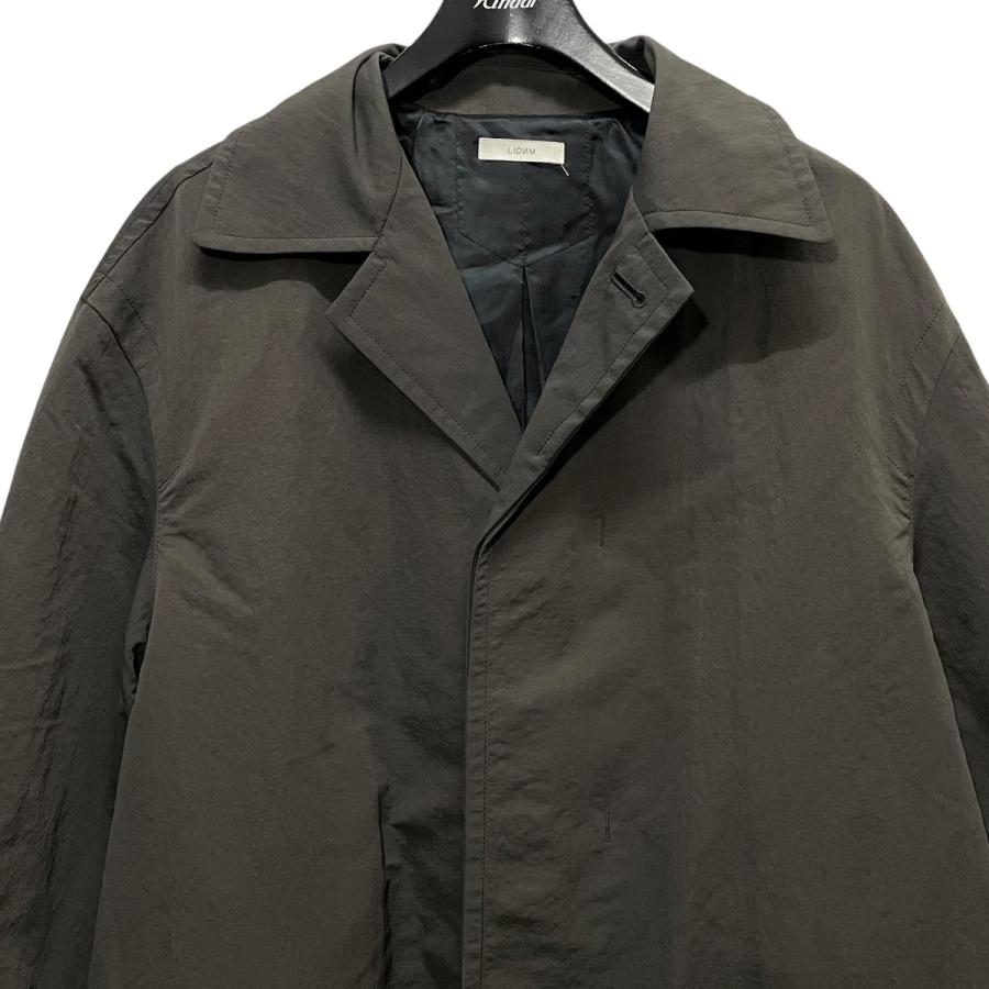LIDnM リドム 23SS NYLON RIP LOOSE MILITARY COAT ナイロン