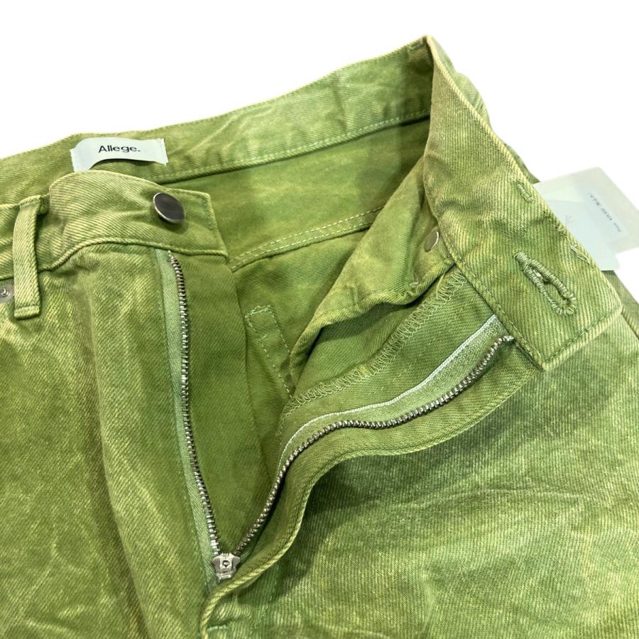 ALLEGE / Product Dye Semi Flare Denim/ボトム/3/コットン/AL23W-PT03A ALLEGE 【値下げ】ALLEGE 23AW Product Dye Semi Flare Denim