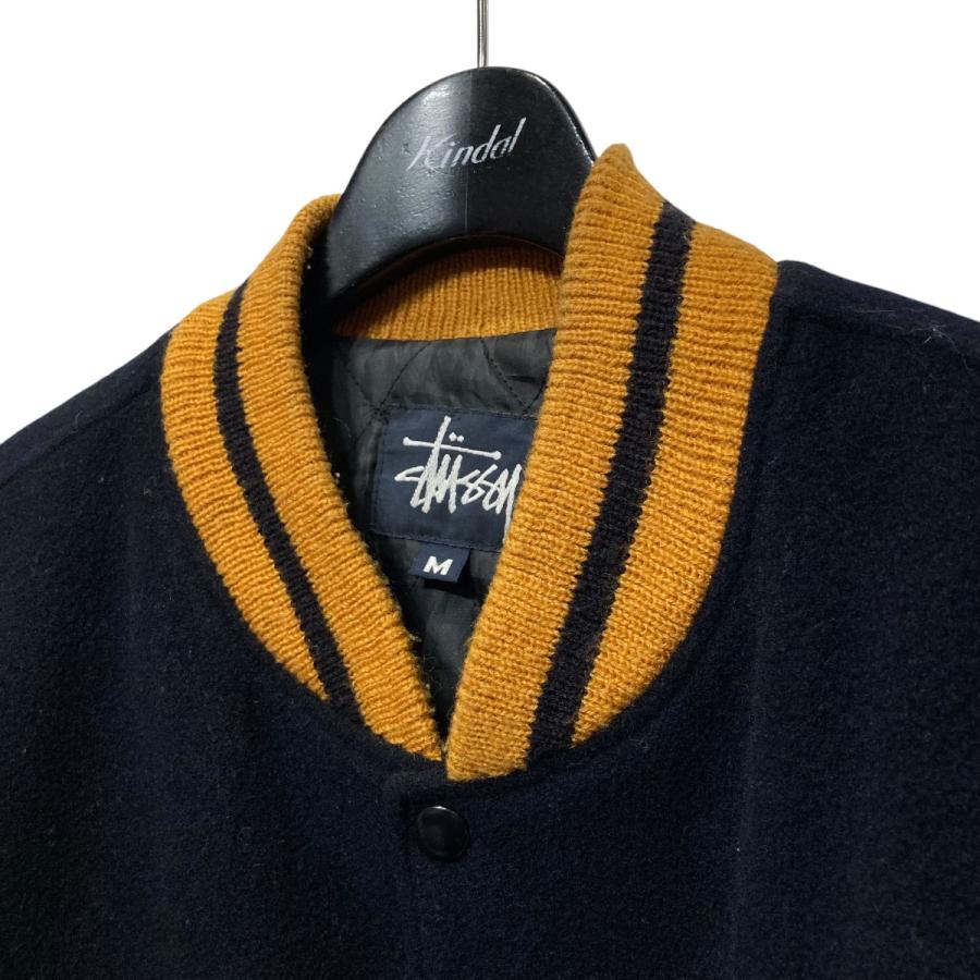 STUSSY ステューシー stussy 90s STADIUM JACKET BIG 4 スタジャン
