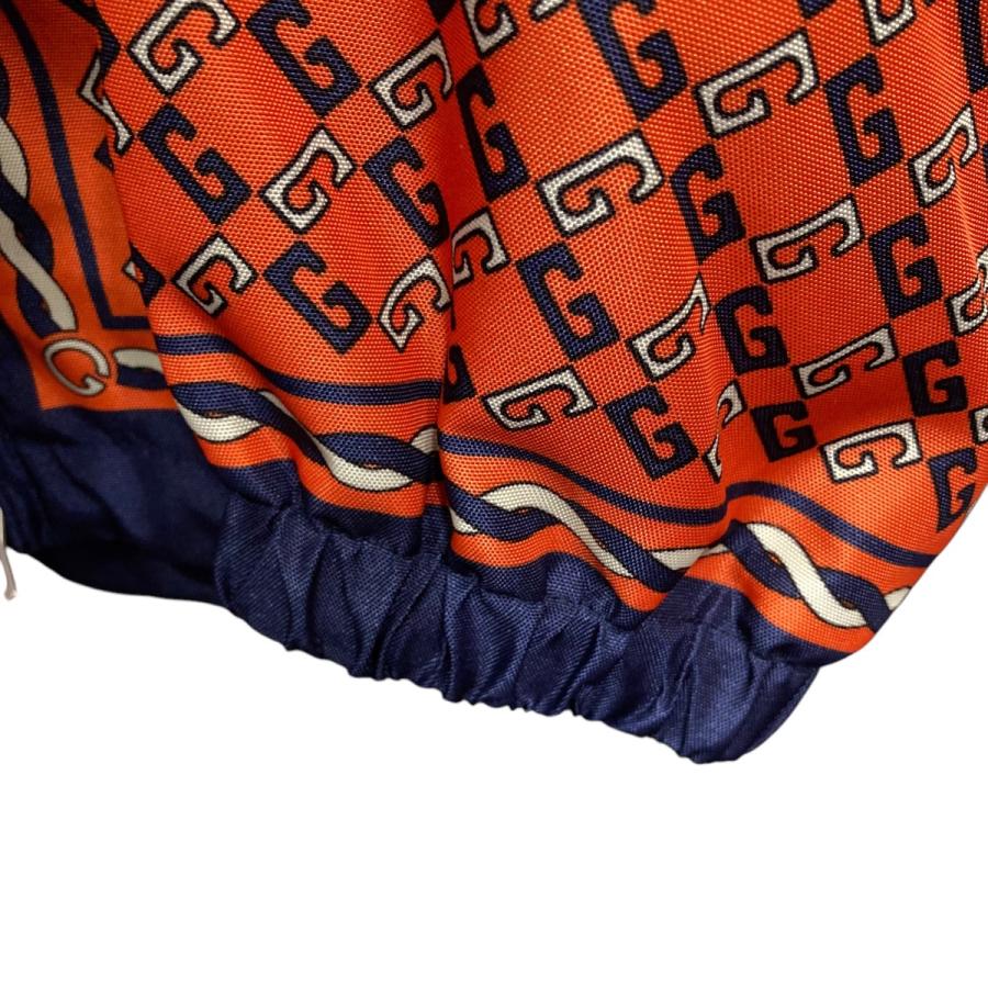 GUCCI 【値下げ】GUCCI ジオメトリックGナイロンジップジャケット