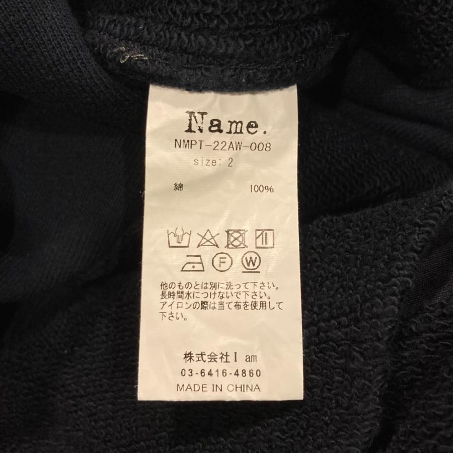 Name. 【値下げ】Name． 22AW スウェットカーゴパンツ NMPT-22AW-008