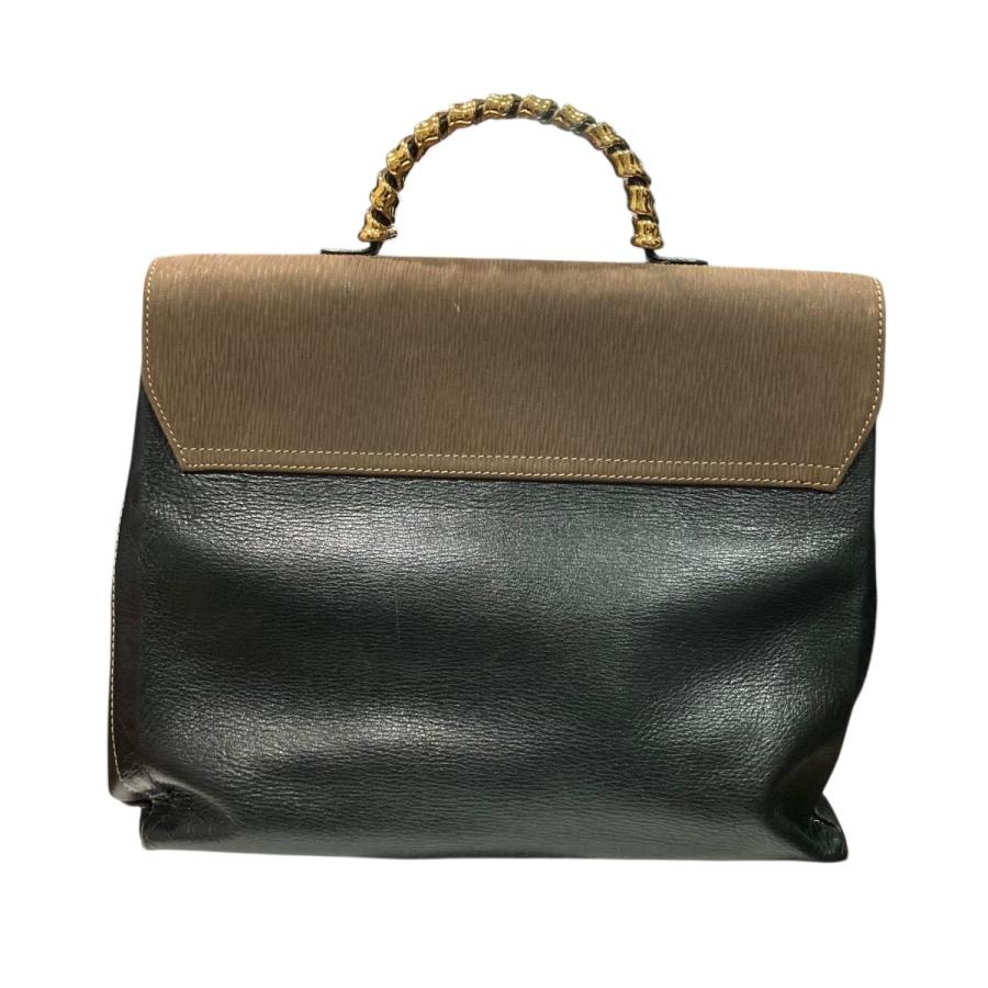 【美品 】LOEWE ロエベ ／ベラスケス ハンドバッグ／ブラック LOEWE 【値下げ】LOEWE ベラスケス ハンドバッグ ブラック×ブラウン