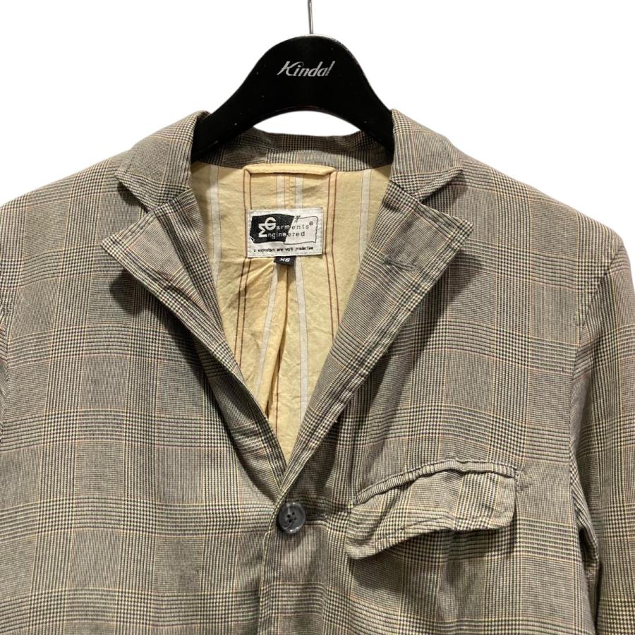 Engineered garments アンドーバーJK グレンチェック S Engineered