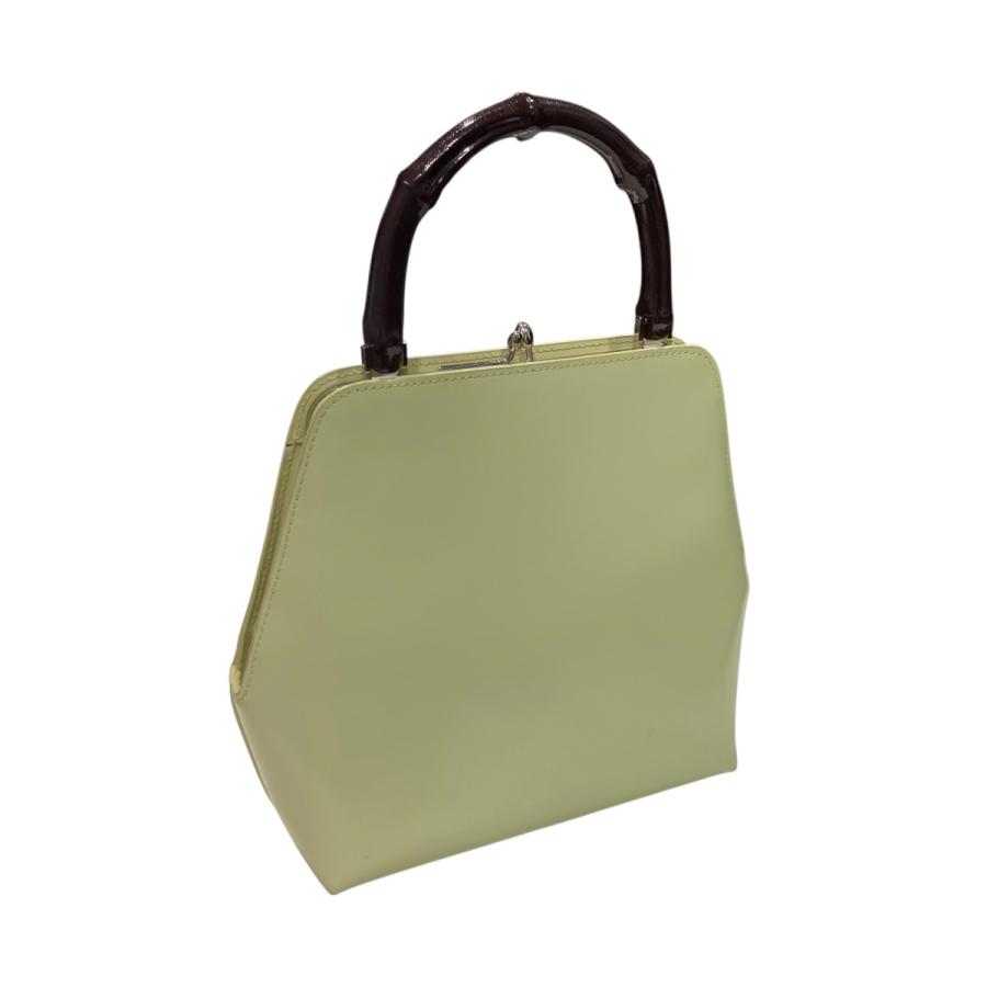 JIL SANDER 【値下げ】JIL バンブーハンドバッグ グリーン