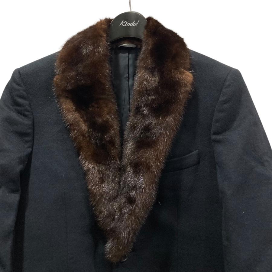 【T】FENDI フェンディ チェスターコート FENDI】フェンディ ウール100％ チェスターコート black | ブランド