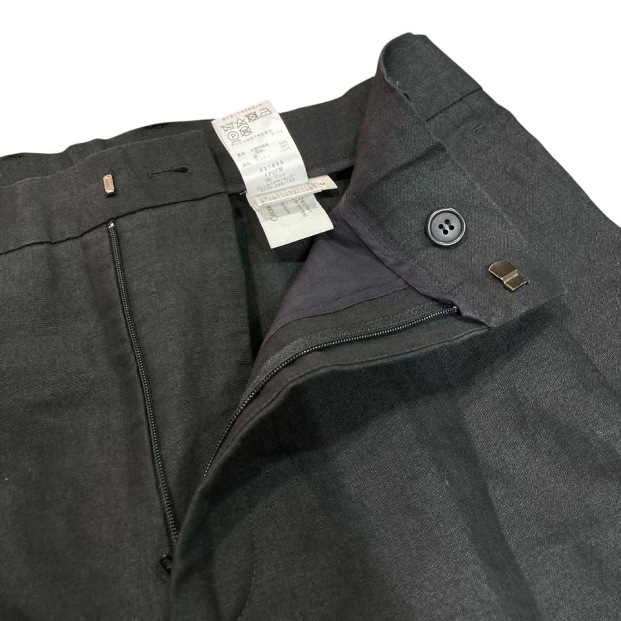 クリスタセヤ Cristaseya ワイドパンツ BFS-14060-A Double Pleated Wide Trousers ブラック サイズ：の画像