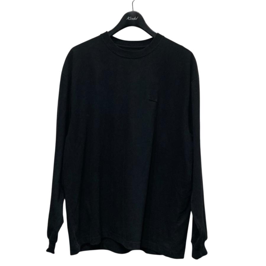 ENNOY / 23SS/ラバーロゴ/長袖カットソー/M/コットン/ブラック/SS23BRENCT03NTL// 値下げ】ENNOY ラバーロゴ長袖Tシャツ SS23BRENCT03NTL ブラック