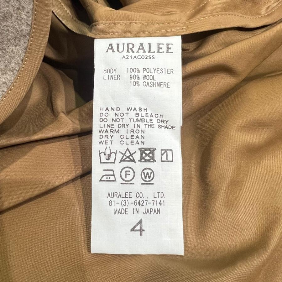 AURALEE（オーラリー） AURALEE×スタイリスト私物 ステンカラーコート