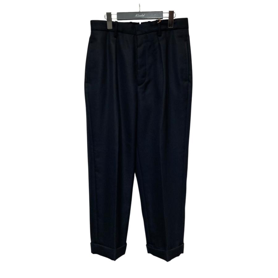 NICENESS ナイスネス タックパンツ NN-0703T11 ダークネイビー サイズ