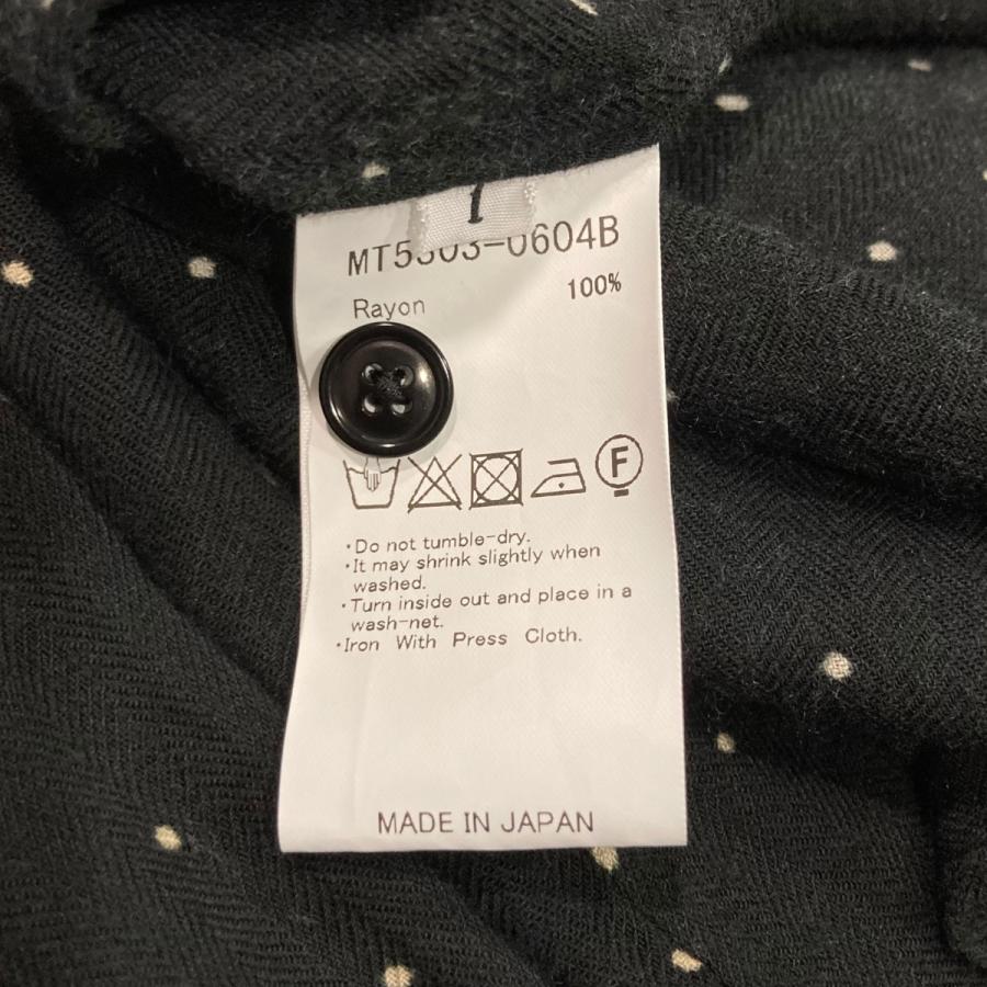 マーティー 【値下げ】MAATEE＆SONS 25AW OP COLLLAR SHIRTS DOTS