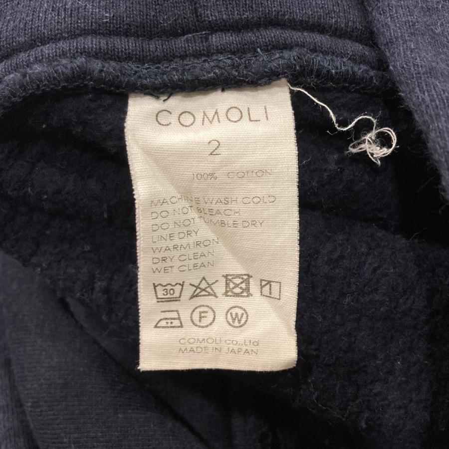 COMOLI（コモリ） COMOLI 23SS コットン吊裏毛フーディー パーカー X01