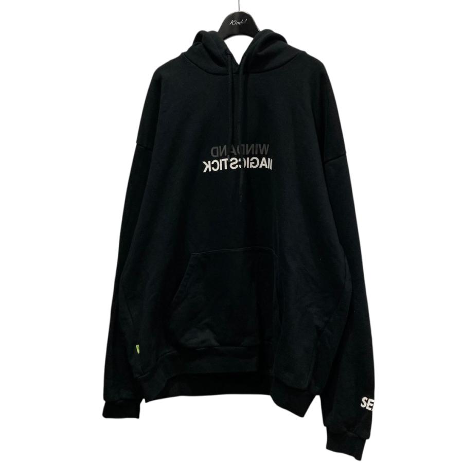 WIND AND SEA × MAGIC STICK / パーカー/XL/コットン/KHK/プリント WIND AND SEA（ウィンダンシー） ウィンダンシー×マジックスティック