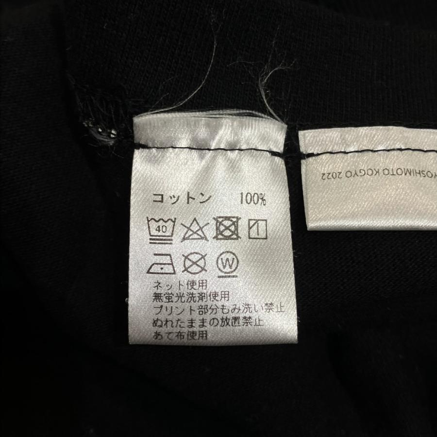 サプール SAPEur×MASATOSHI HAMADA プリントTシャツ ブラック サイズ