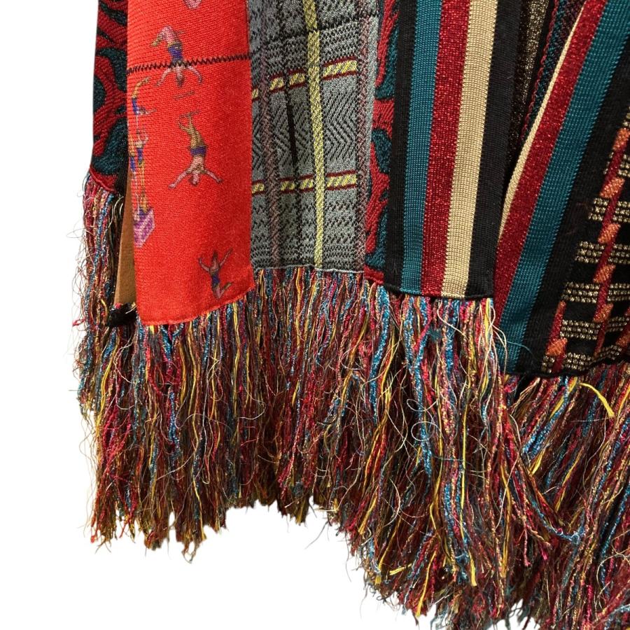 ETRO（エトロ） 【値下げ】ETRO フリンジパッチワークジャケット 181