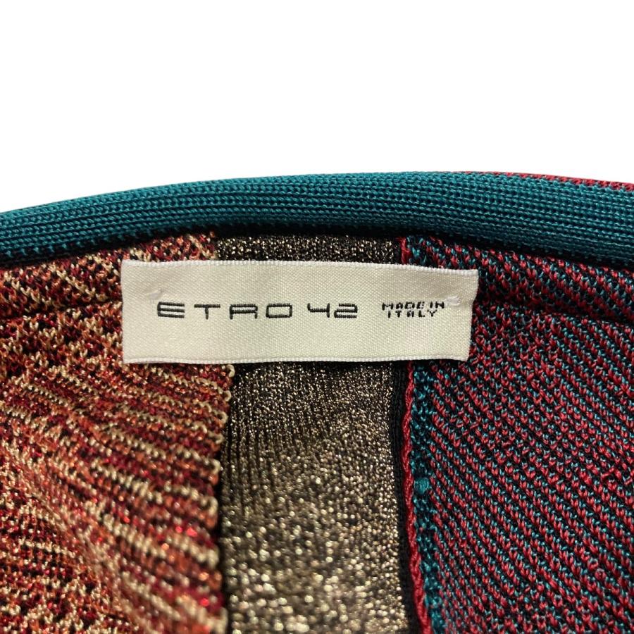 ETRO（エトロ） 【値下げ】ETRO フリンジパッチワークジャケット 181