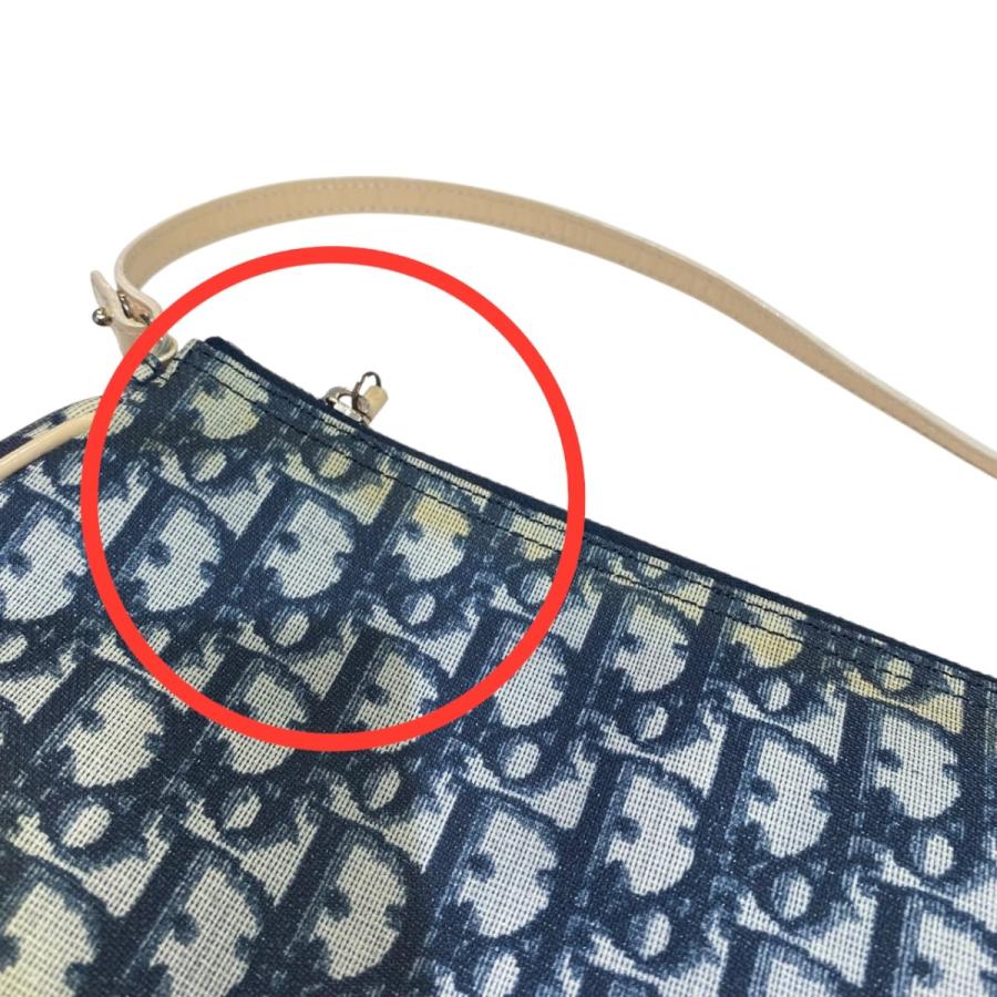 Christian Dior（クリスチャン・ディオール） サドルバッグ ネイビー