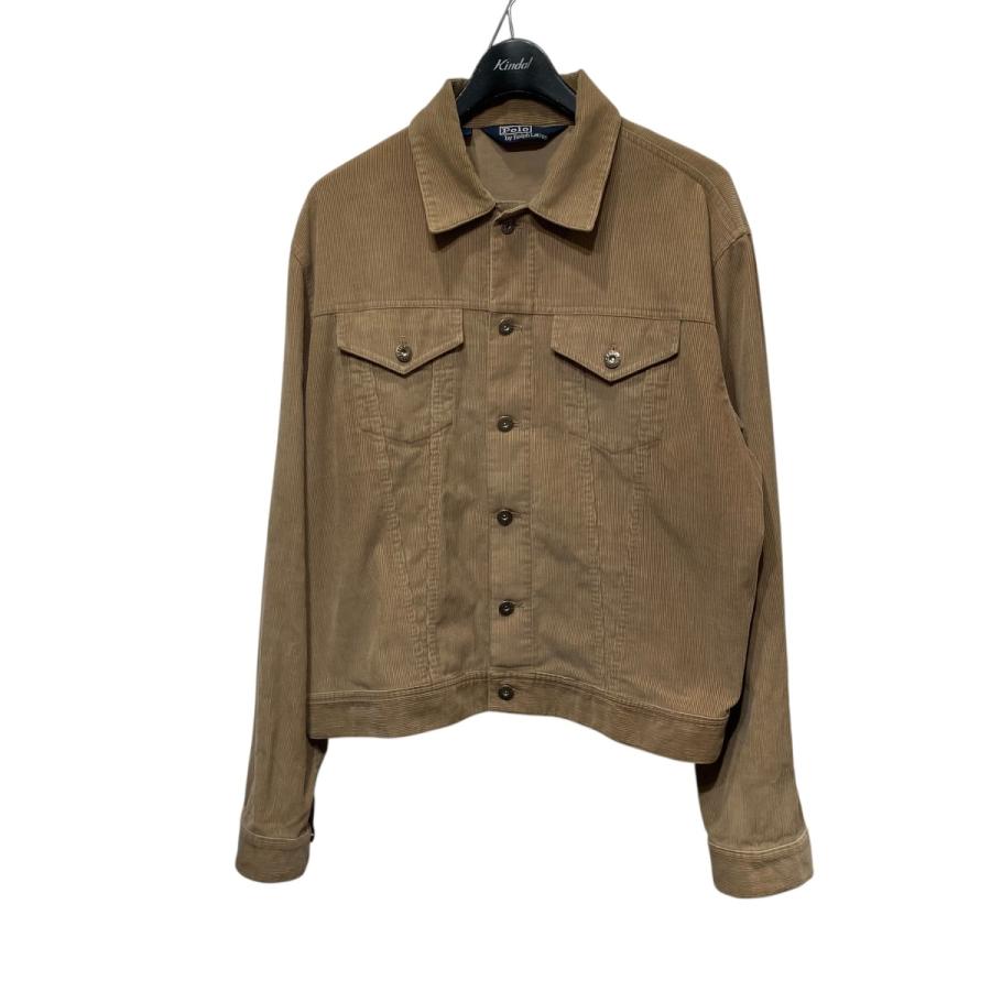 美品 ポロラルフローレン コーデュロイ トラッカー ジャケット ストレッチ L POLO RALPH LAUREN（ポロ ラルフ ローレン）の「ストレッチ