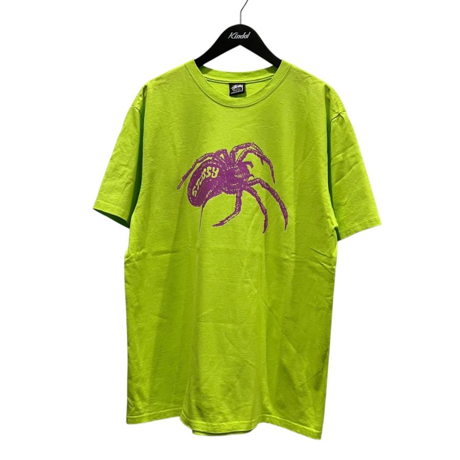 STUSSY（ステューシー） 【値下げ】stussy スパイダーグラフィックT