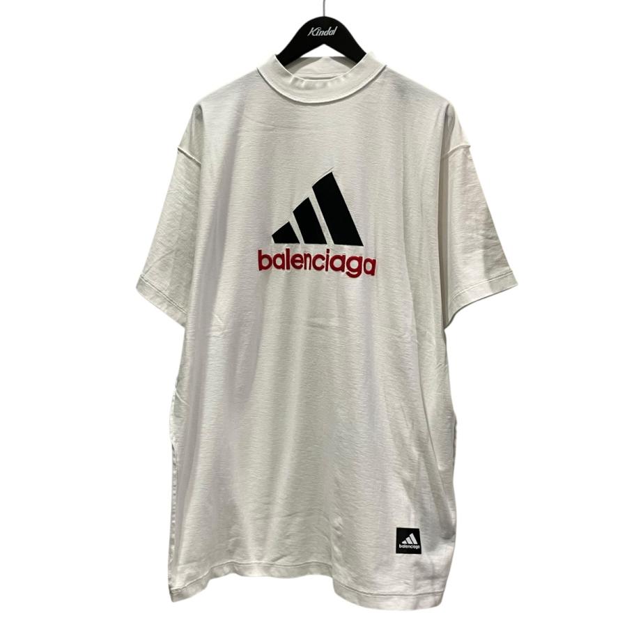 BALENCIAGA（バレンシアガ） 【値下げ】BALENCIAGA×adidas ロゴTシャツ