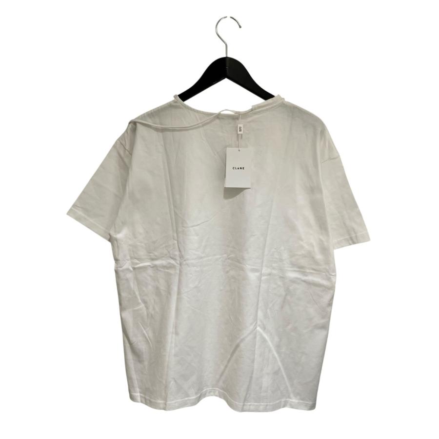 ★未使用・タグ付き★ CLANE トップス CLANE（クラネ） コードTシャツ 14105-1322 DROOP THIN CODE TOPS