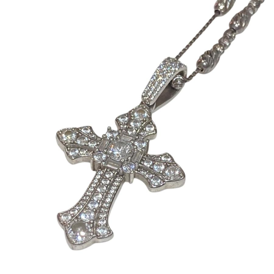 アバランチ AVALANCHE クロスチェーンネックレス シルバー