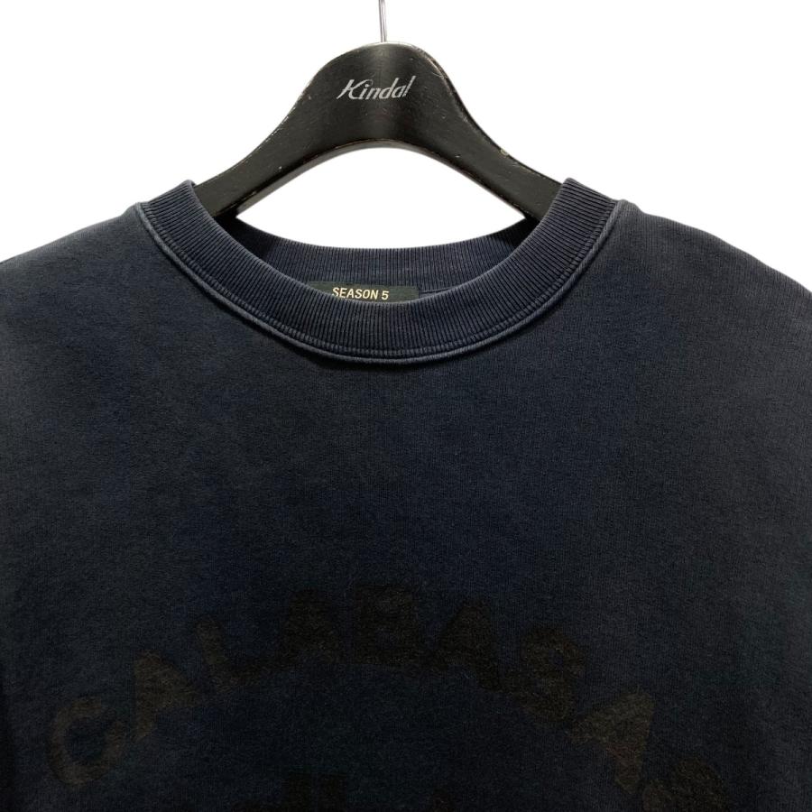 Yeezy 【値下げ】YEEZY SEASON 5 スウェット KW5U2314 ネイビー サイズ 