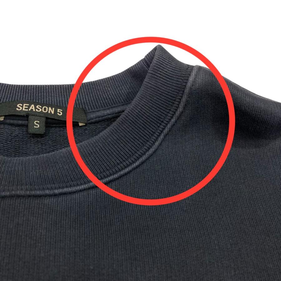Yeezy 【値下げ】YEEZY SEASON 5 スウェット KW5U2314 ネイビー サイズ 