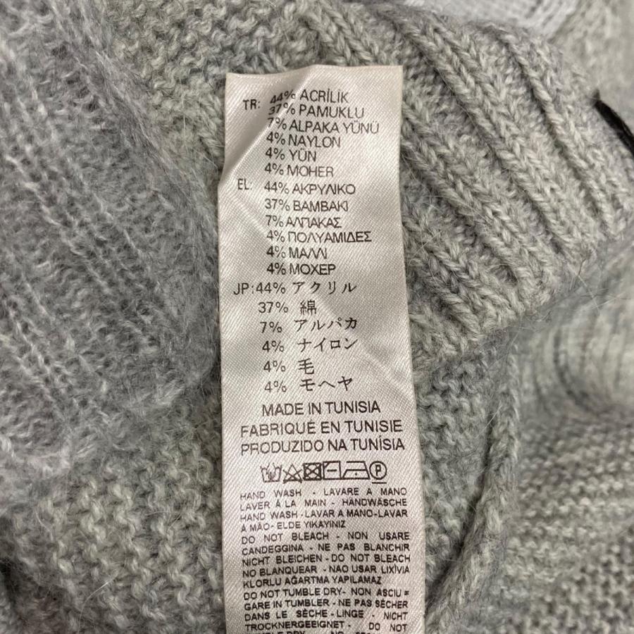 DIESEL（ディーゼル） パッチワークニット グレー サイズ：M