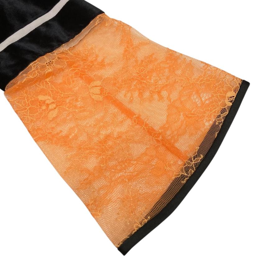 マメクロゴウチ mame kurogouchi Silk Lame Print Sleeve Dress