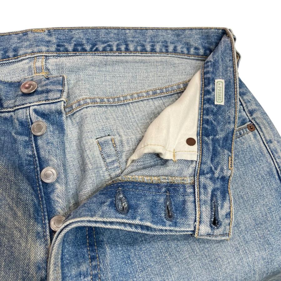 値下げ】A．PRESSE Washed Denim Pants デニムパンツ 24SAP-04-10H