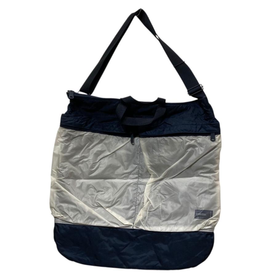 PORTER 【値下げ】PORTER×BEAMS ヘルメットバッグ ネイビー (EC