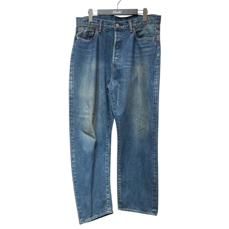 アプレッセ A．PRESSE Washed Denim Wide Pants デニムパンツ AP-4002