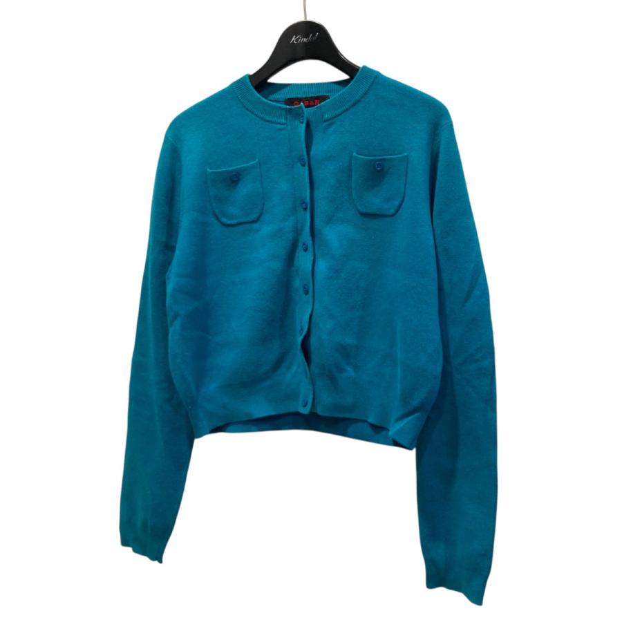 【均一】 CABaN カシミヤ混カーディガン CABaN（キャバン） カシミヤ混カーディガン 39-02-01-02002 ブルー