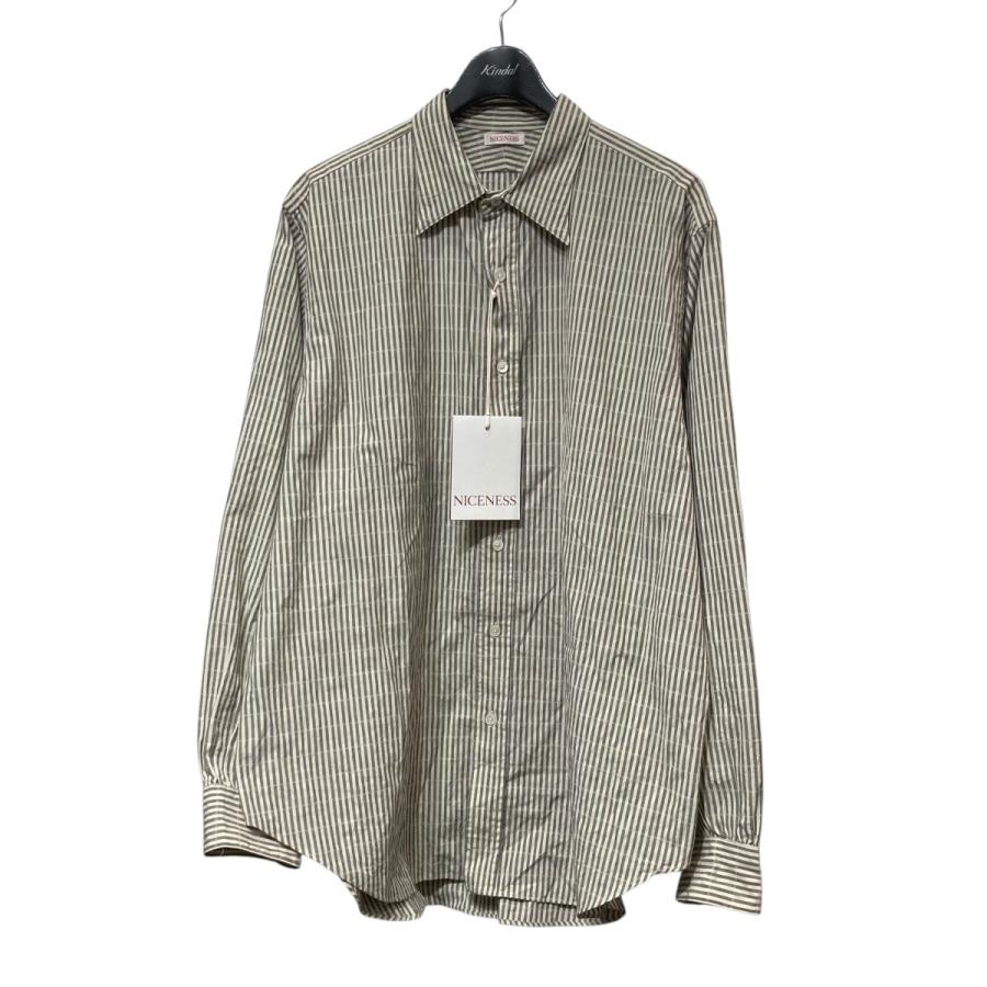 NICENESS ナイスネス NICENESS 25AW CLEMENT ストライプシャツ NN