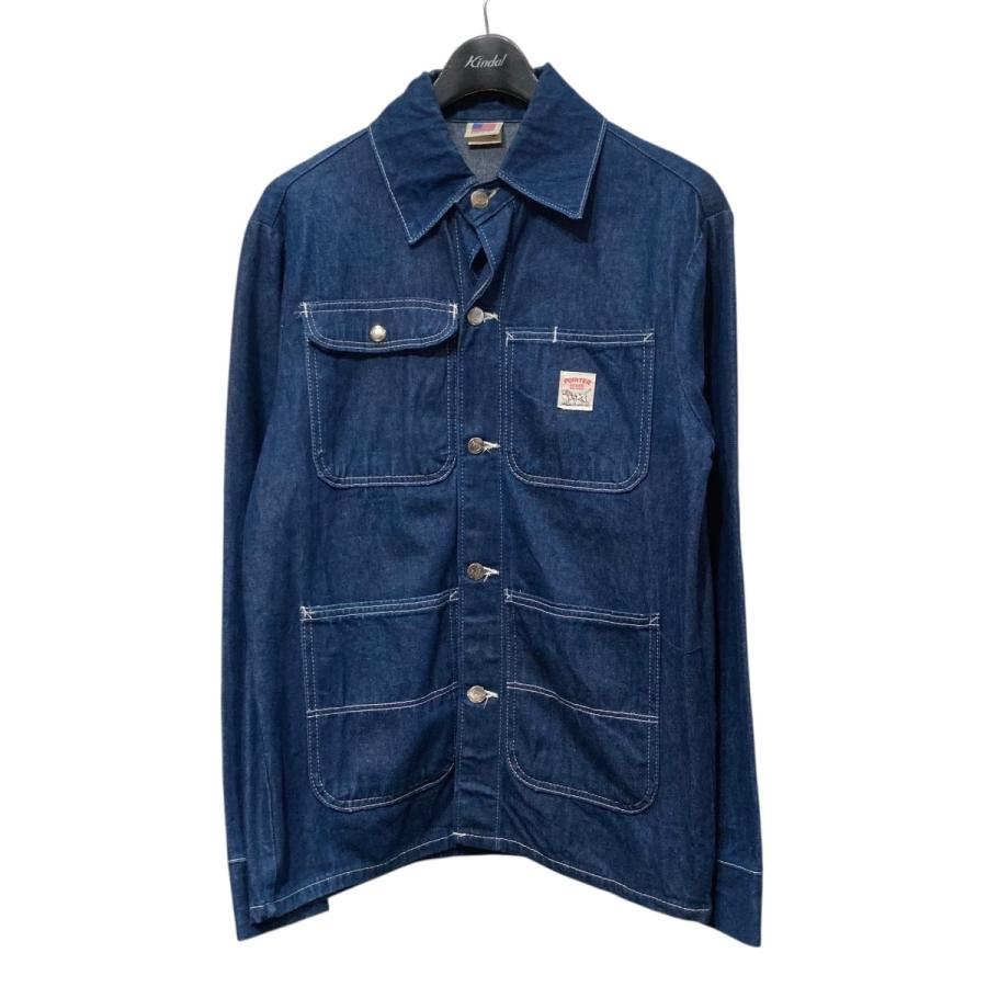 POINTER デニムカバーオール　MADE IN USA　美品 ポインタ POINTER デニムカバーオール インディゴ サイズ：S