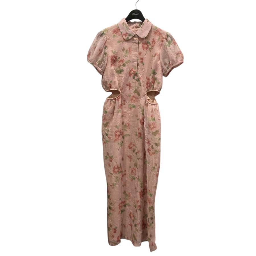 CLANE（クラネ） 【値下げ】CLANE SHEER FLOWER MINI PUFF ONEPIECE
