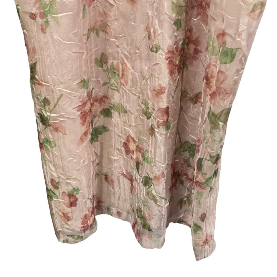 CLANE（クラネ） 【値下げ】CLANE SHEER FLOWER MINI PUFF ONEPIECE
