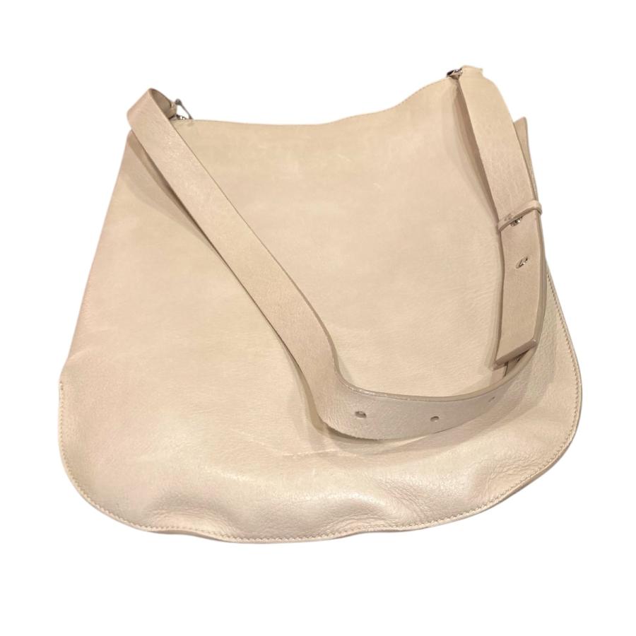 JIL SANDER ベージュ ショルダーバッグ JIL SANDER（ジルサンダー） レザーショルダーバッグ ベージュ