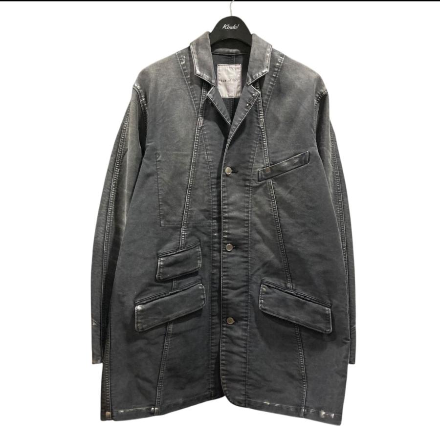 サブレーション SUBLATIONS 24AW MOLESKINE PRISONER COVERALL JACKET