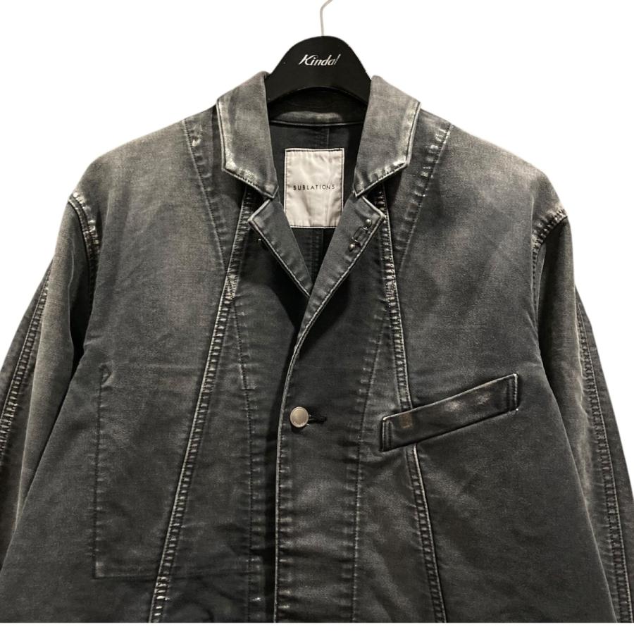 サブレーション SUBLATIONS 24AW MOLESKINE PRISONER COVERALL JACKET