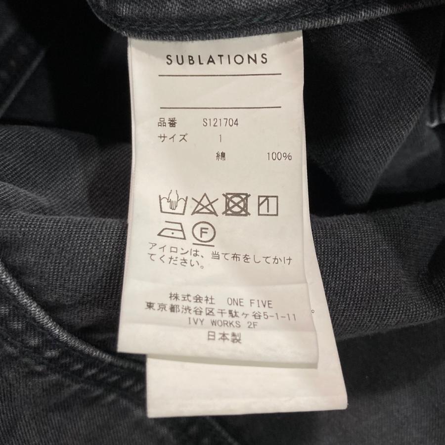 サブレーション SUBLATIONS 24AW MOLESKINE PRISONER COVERALL JACKET 