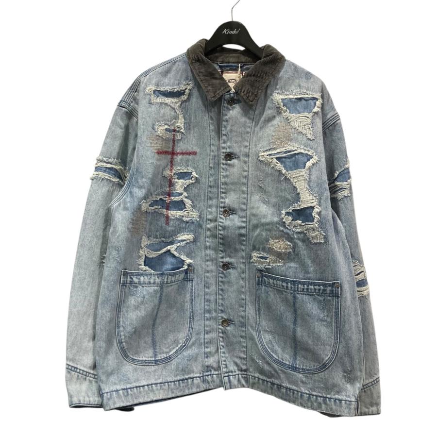 エヴィス EVISU デニムジャケット 2EAHTM5DJ7002FFDN ライトインディゴ