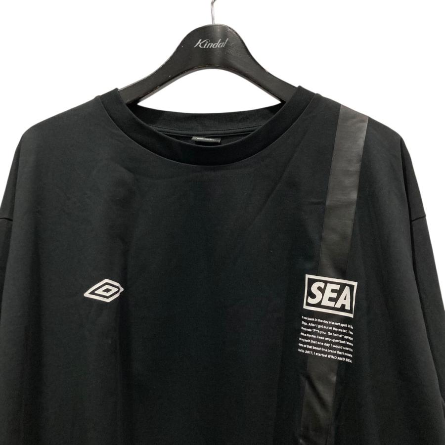 【新品未使用】Umbro×WIND AND SEA サッカーTシャツ umbro（アンブロ） 【値下げ】UMBRO×WIND AND SEA 袖プリントTシャツ