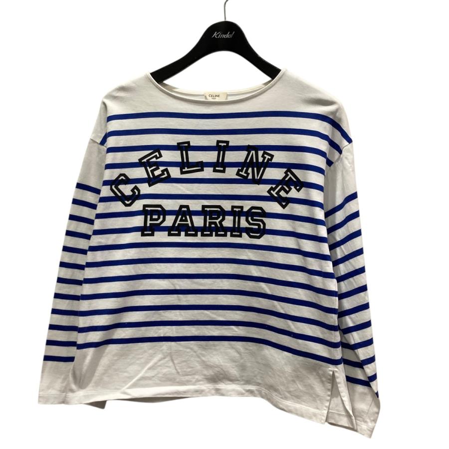 CELINE セリーヌ ボーダートップス Mサイズ 美品 CELINE（セリーヌ） 【値下げ】CELINE ボーダーカットソー 2X781663K