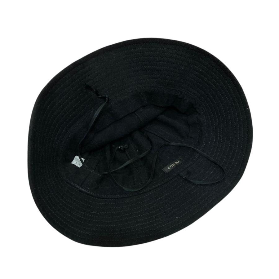 COMOLI（コモリ） COMOLI 24SS シルクネップハット ブラック
