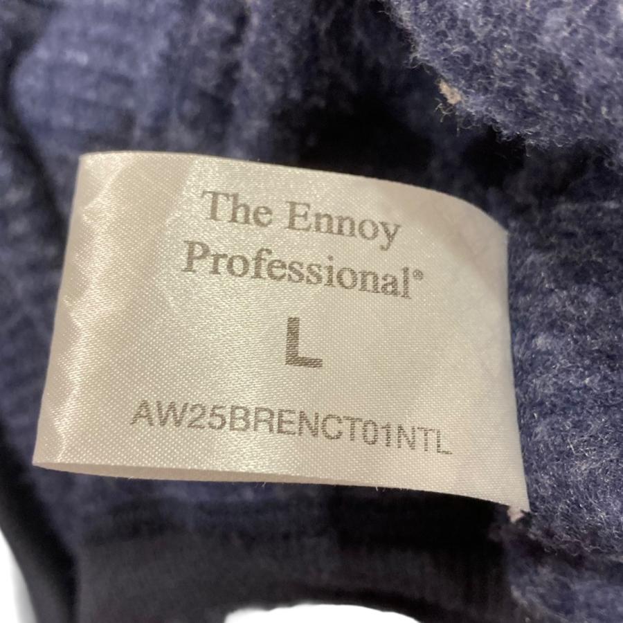 エンノイ ENNOY 25AW ボーダースウェット AW25BRENCT01NTL BOADER CREW 
