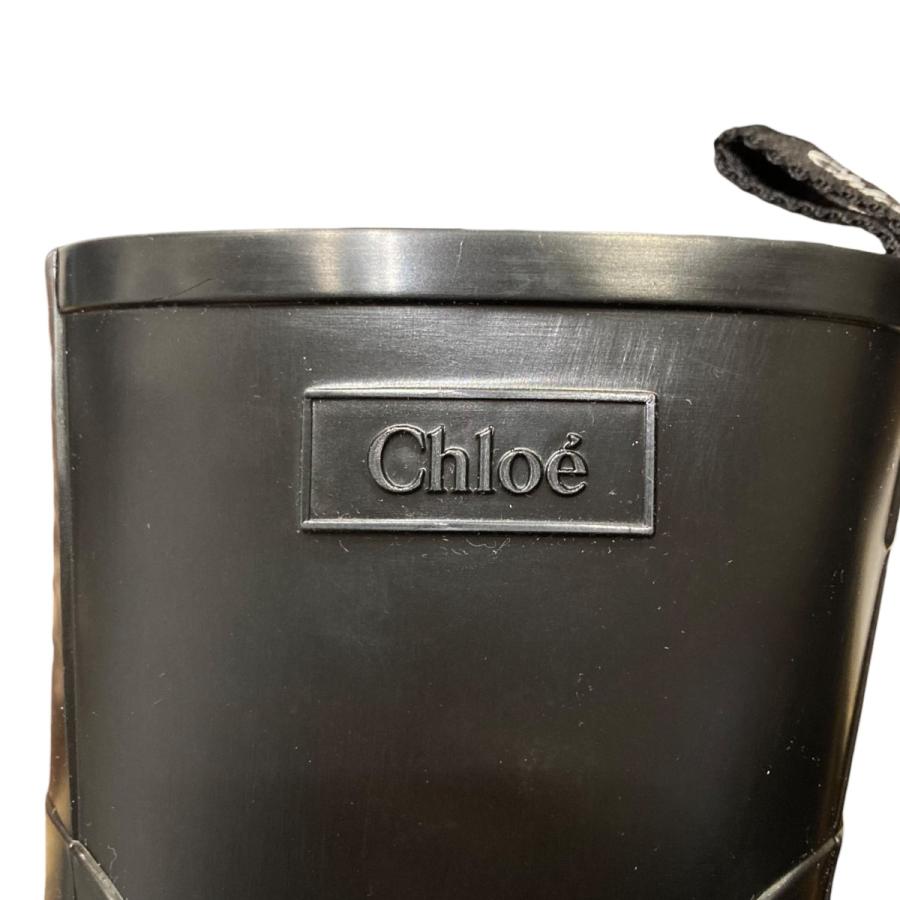 Chloe（クロエ） Chloe BETTY レインブーツ ブラック サイズ：38